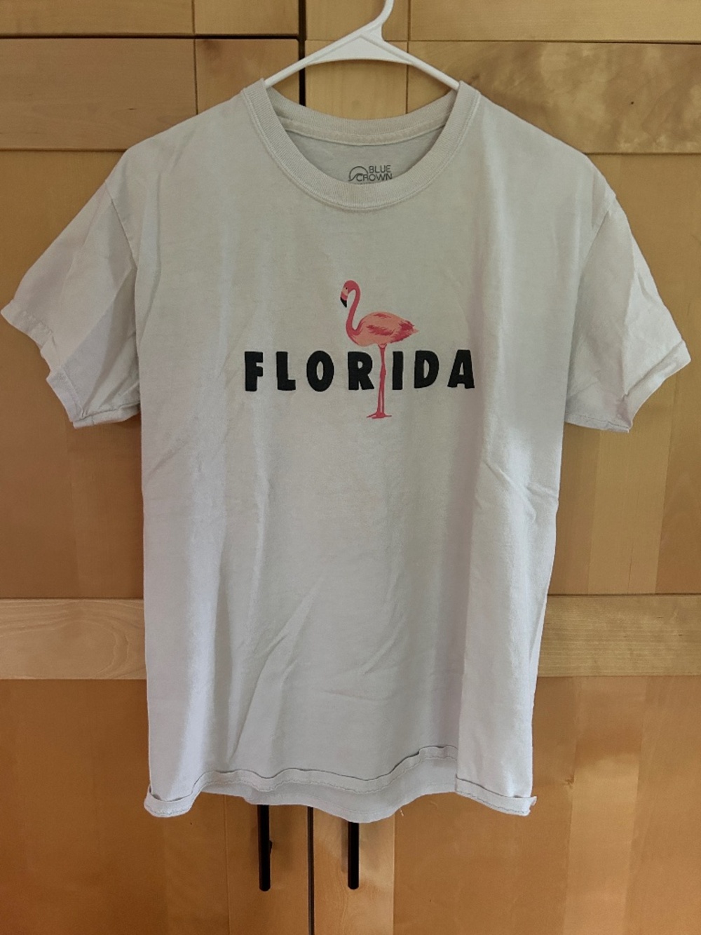 Men's White Florida Life's a Beach T-Shirt (Medium)
